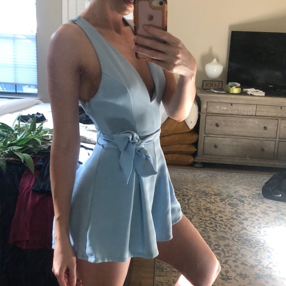 Small light blue Romper - Picture 3 of 7